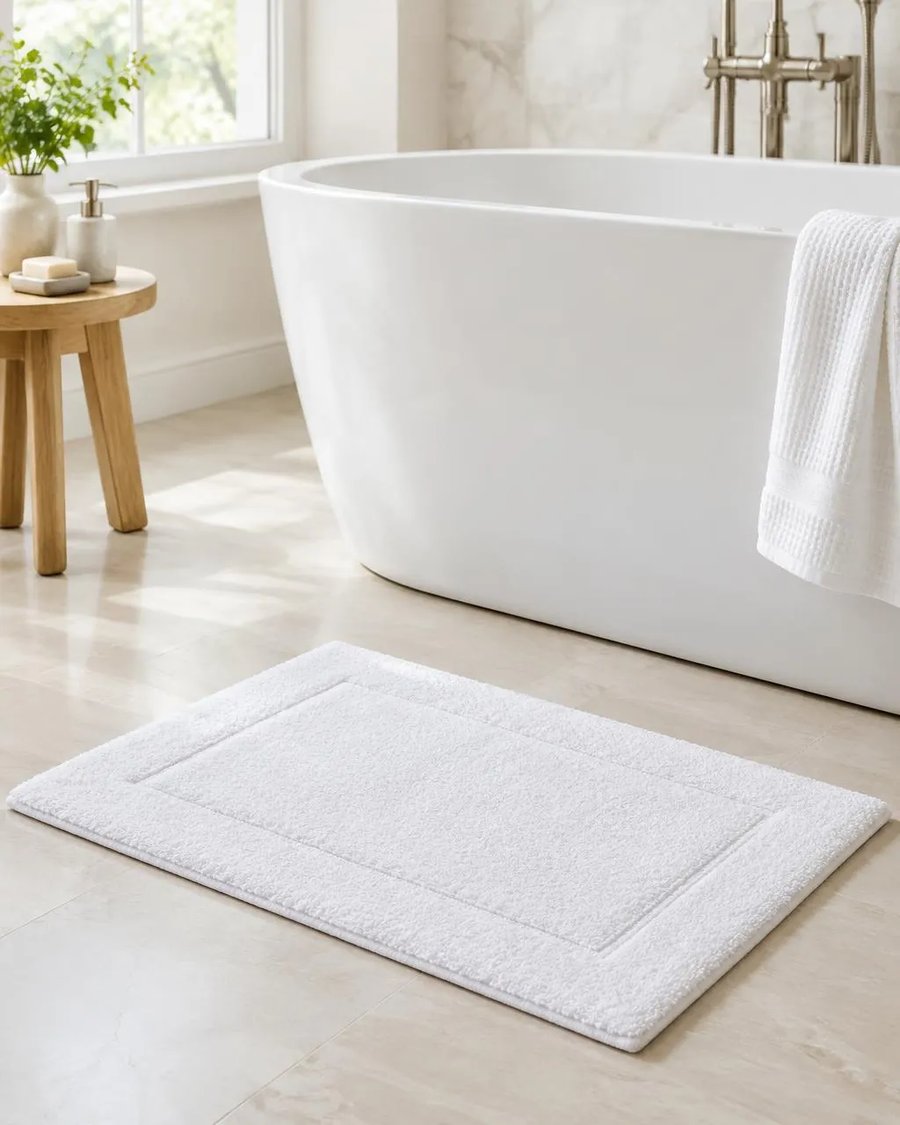 Toalha de Piso CIÇA — Soft — Branco