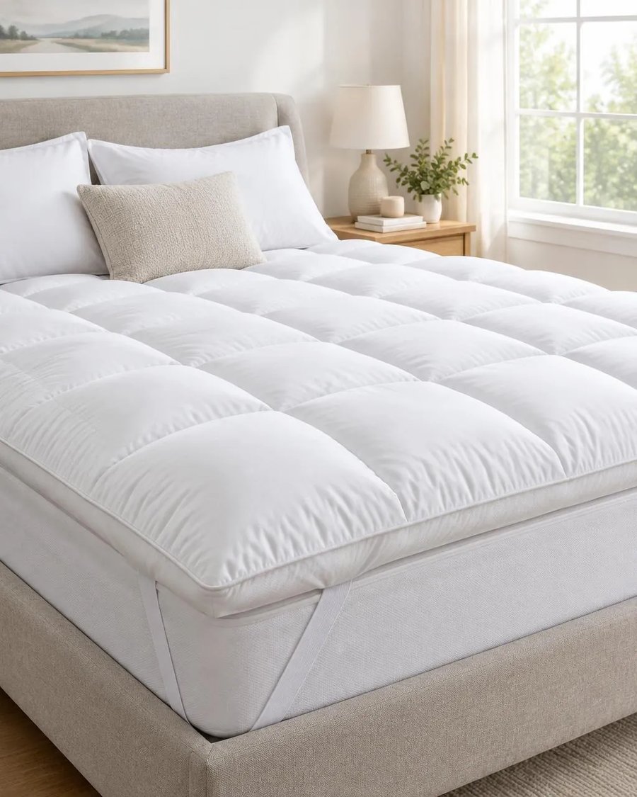 Pillowtop CIÇA — 10 cm — Branco